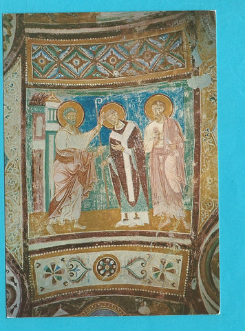 AK Aquileia. Pittura nella Cripta - S. Ermacora consacrato Vescovo.