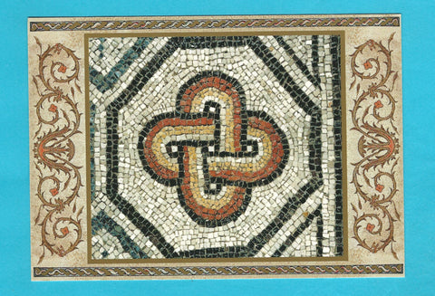 AK Basilica di Aquileia. pavimento musivo. Nodo di Salomone.