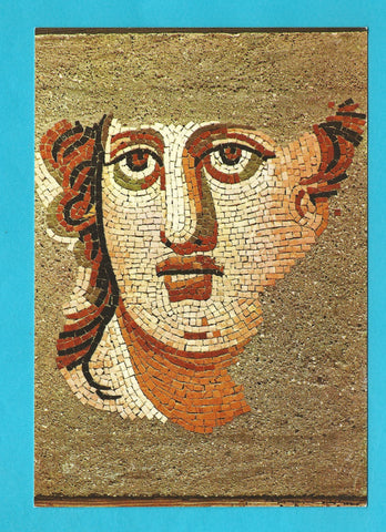 AK Aquileia. testa di giovanetta d'eta imperiale.