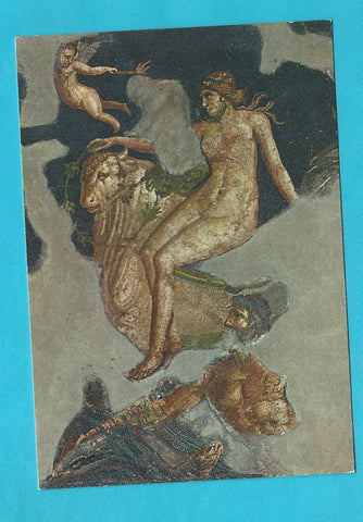 AK Aquileia. Mosaico romano. Rappresentante Nereide su toro marino.