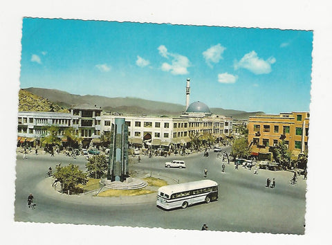 AK Afghanistan. Kabul. Kabul Maiwand Monument.