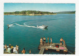 AK East Pakistan. Water skiing Kaptai Lake.