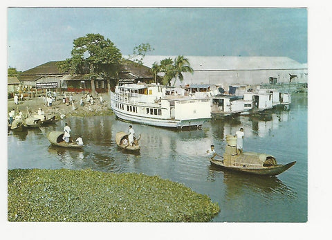 AK East Pakistan. The land of rivers and boats. 