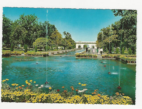 AK West Pakistan. Lahore. Shalimar Gardens.