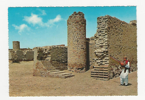 AK Pakistan. Moenjodaro, Indus Valley Civilization 2000 to 5000 B.C.