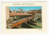 AK Bassano del Grappa. Il Ponte degli Alpini.
