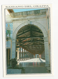 AK Bassano del Grappa. Il Ponte degli Alpini - Ingresso e interno.