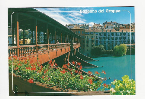AK Bassano del Grappa. Il Ponte Vecchio. (=Ponte degli Alpini)