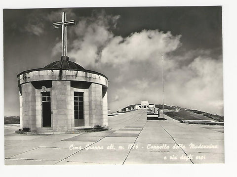 AK Cima Grappa - Cappella della Madonnina e via degli eroi.