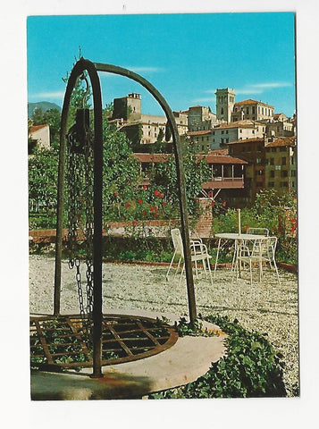 AK Bassano del Grappa. Antico Ponte degli Alpini - Scorcio.
