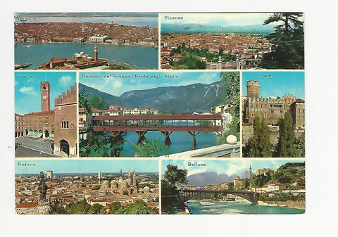 AK Bassano del Grappa - Ponte degli Alpini. ecc.
