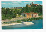 AK Bassano del Grappa. Lungo Brenta - Castello Ecceliniano e Viale dei Martiri.