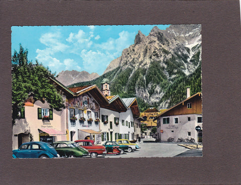 AK Mittenwald. Karwendelgebirge  im Griess.