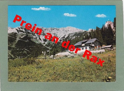 AK TVN Waxriegelhaus, Prein an der Rax.