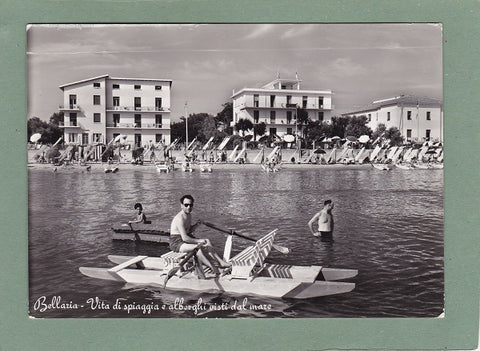 AK Bellaria. Vita di Spiaggia e alberghi visti dal mare.