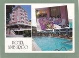 AK Bibione. Hotel Amburgo. Via Venere 19.