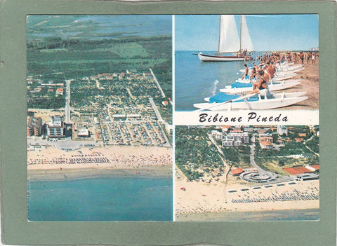 AK Bibione Pineda. Camping Internazionale. Spiaggia, Panorama.