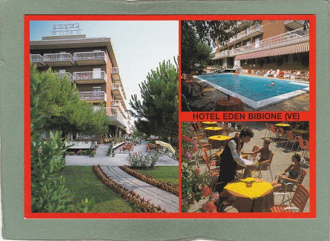 AK Bibione Spiaggia. Hotel Eden. Via Maia 147.