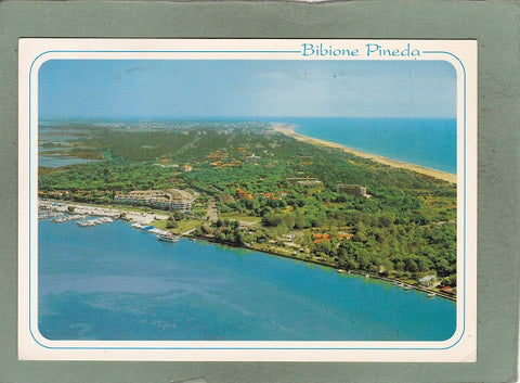 AK Bibione Pineda. Veduta aerea.