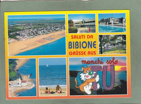 AK Saluti da Bibione. Manchi solo tu.