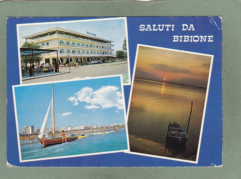 AK Saluti da Bibione. L‘Hotel Monaco.