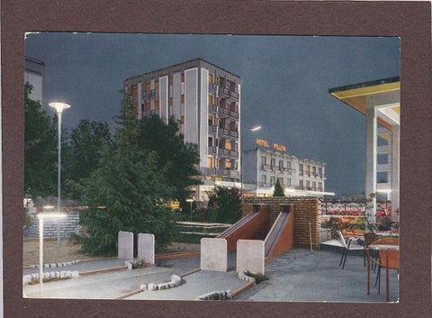 AK Bibione Spiaggia. Notturno. Hotel Pillon. Minigolf.