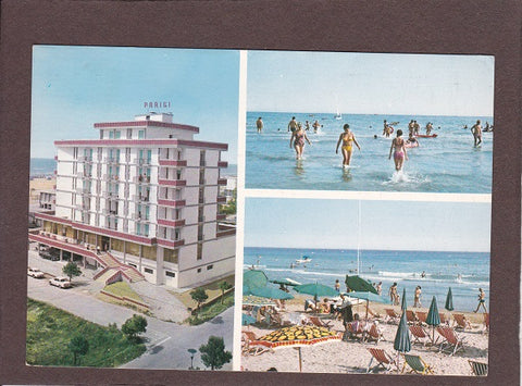 AK Bibione. Hotel Parigi.