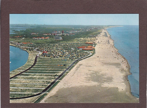 AK Bibione Pineda. Il Camping Capalonga dall‘aereo.