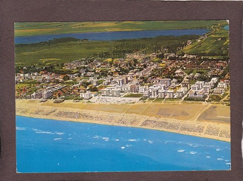AK Bibione: Veduta aerea dellagrande spiaggia.