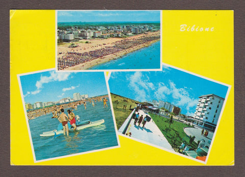AK Bibione. Veduta della spiaggia.