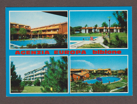 AK Bibione. Agenzia Europa. Villaggio Selene. Club dei Pini. Marina Grande. Euro Residence Club.