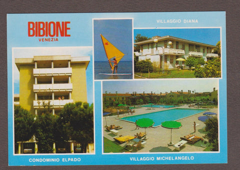 AK Bibione. Villaggio Diana. Condominio Elpado. Villaggio Michelangelo.