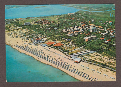 AK Bibione Pineda. Veduta aerea.