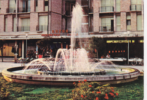 AK Bibione. La fontana.