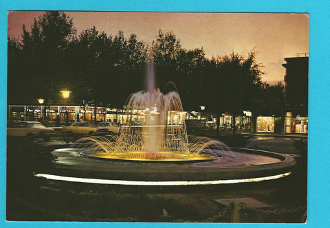 AK Bibione. Viale Aurora - Notturno.