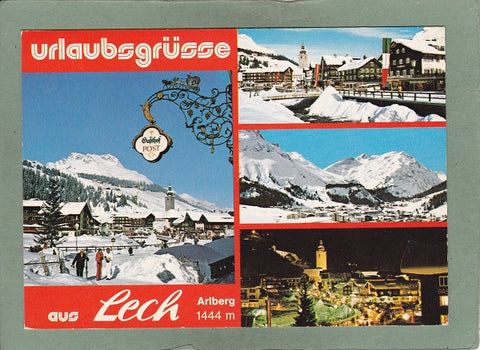 AK Urlaubsgrüsse aus Lech am Arlberg.