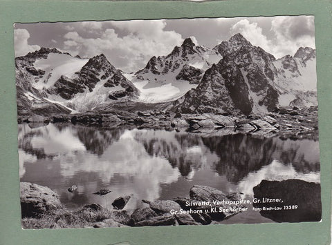 AK Silvretta, Verhupspitze, Gr. Litzner, Gr. Seehorn u. Kl. Seehörner.