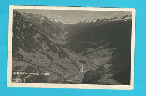 AK Klostertal - Dalaas - Stuben. (1924)