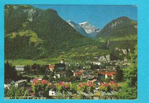 AK Bludenz gegen Bürs und Schesaplana.