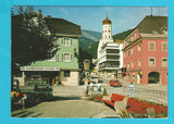 AK Bludenz. Blick vom Postpark zur Pfarrkirche St. Laurentius.