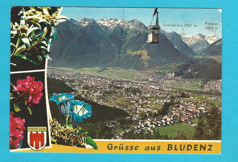 AK Grüsse aus Bludenz.