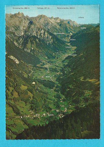 AK Blick ins Klostertal.