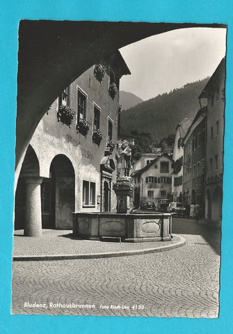 AK Bludenz. Rathausbrunnen.