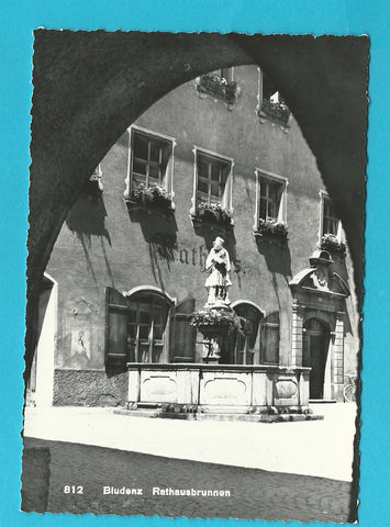 AK Bludenz. Rathausbrunnen.