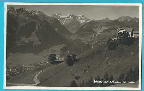 AK Erholungsheim Muttersberg bei Bludenz.