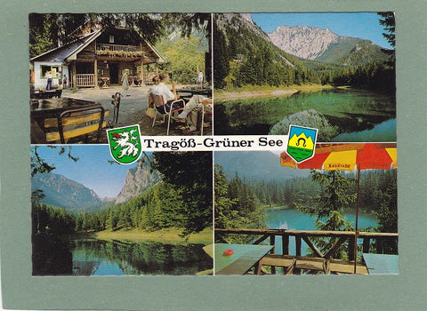 AK Tragöß – Grüner See, Seerestaurant Kainzer.
