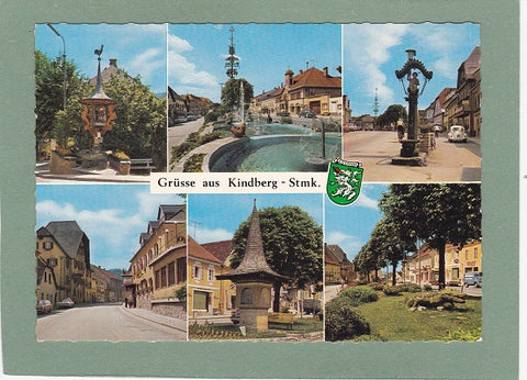AK Grüsse aus Kindberg.
