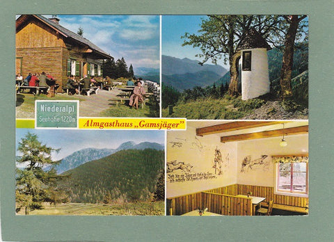 AK Almgasthaus Gamsjäger, Niederalpl.