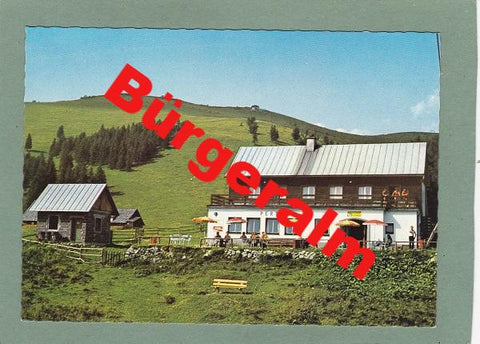 AK Aflenz – Bürgeralm. Alpengasthof Pertl-Haller.