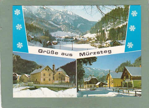 AK Grüße aus Mürzsteg.